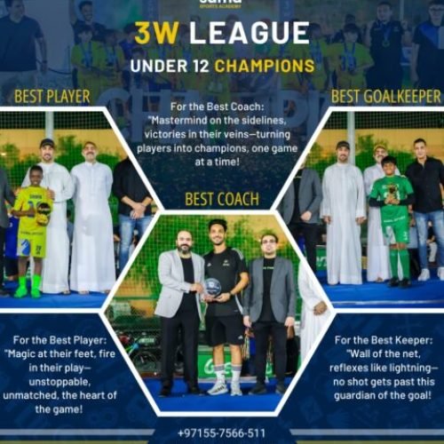 3w league under 12 champions